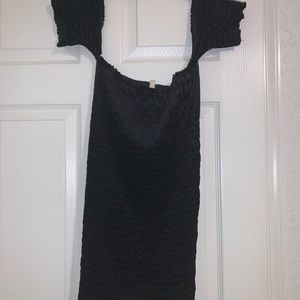 black body con cocktail dress